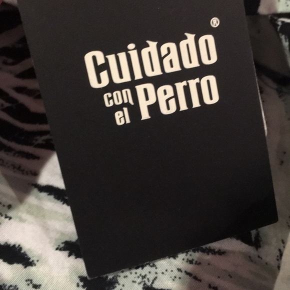 button up animal print shirt concert shirt - Picture 3 of 16